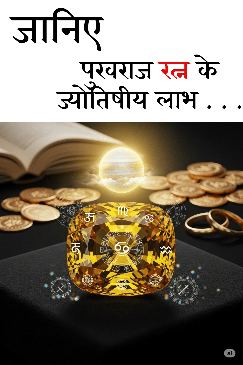 पुखराज के ज्योतिषीय लाभ – गुरु ग्रह की कृपा से बुद्धि , समृद्धि और वैवाहिक सुख प्राप्त करें