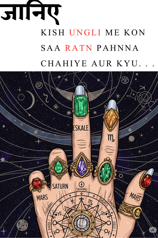 Kish ungli me kon saa ratn pahnna chahiye aur kyu...