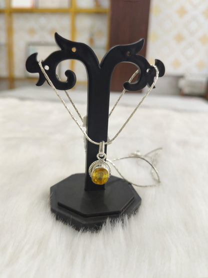 PUKHRAJ SILVER PENDAL