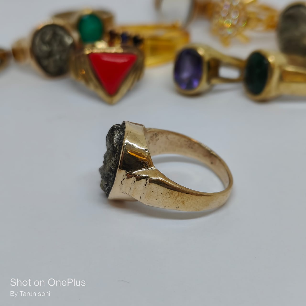 Pyrite ring