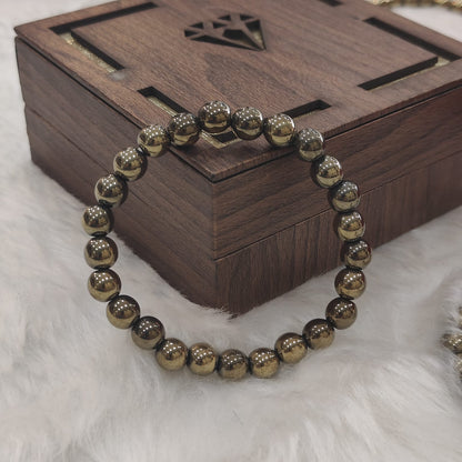 Golden Pyrite bracelet