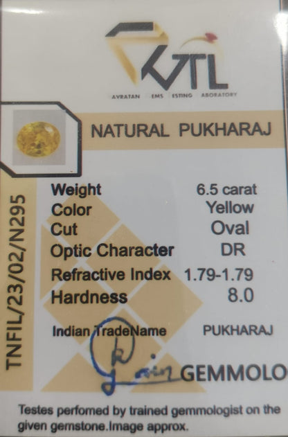 Pukhraj ring