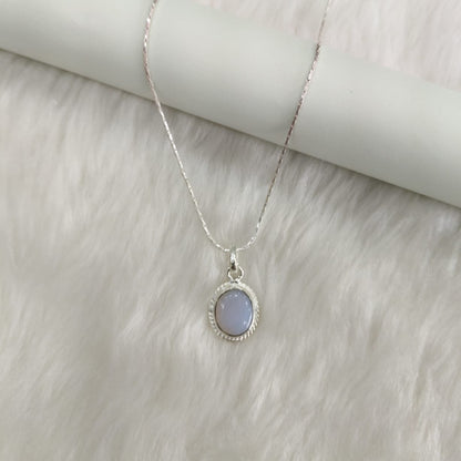 OPAL SILVER PENDAL