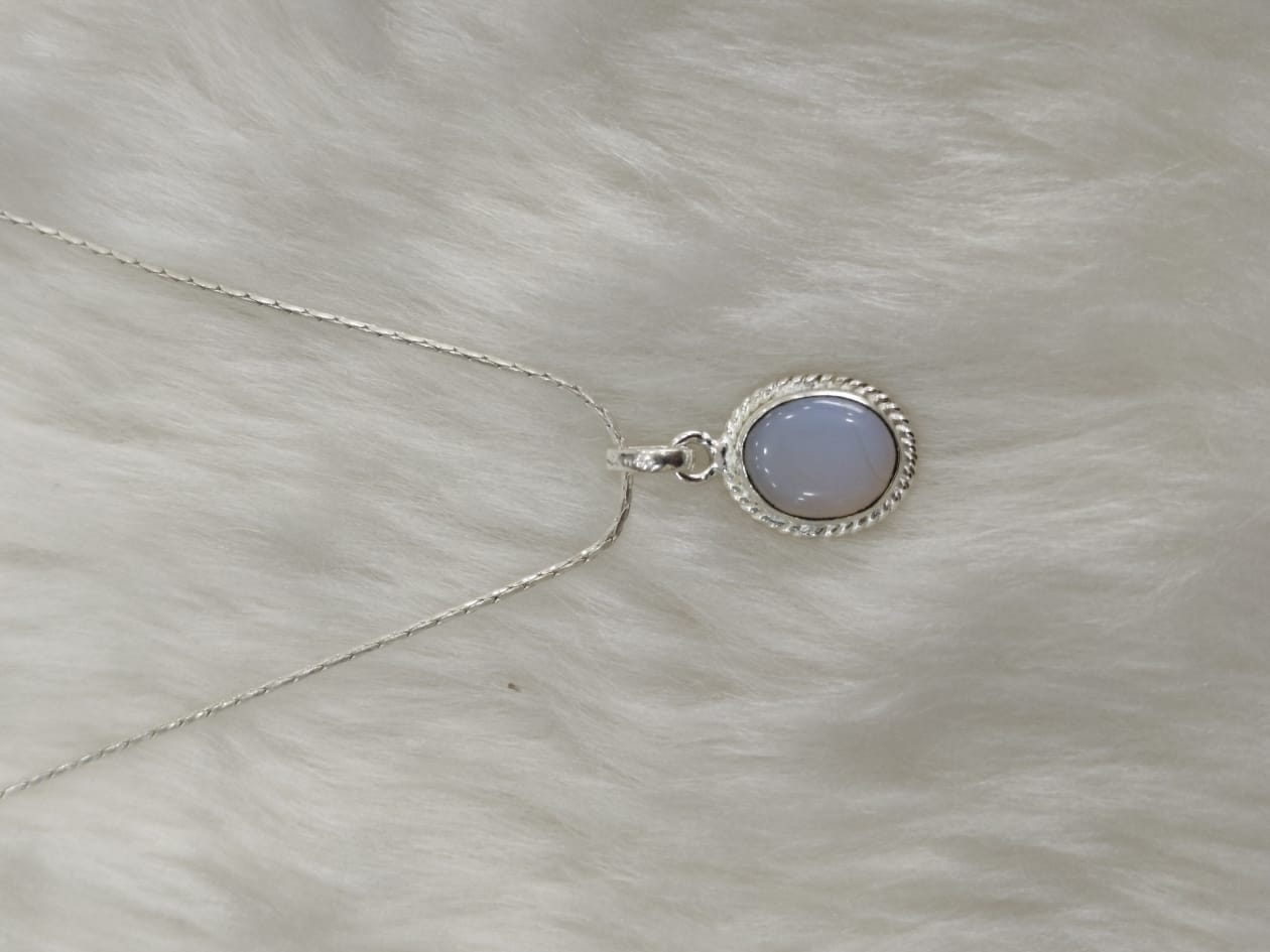 OPAL SILVER PENDAL