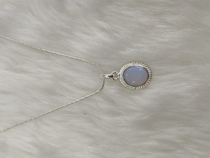 OPAL SILVER PENDAL