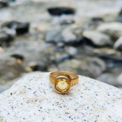 PUKHRAJ RING (GURU RATN )